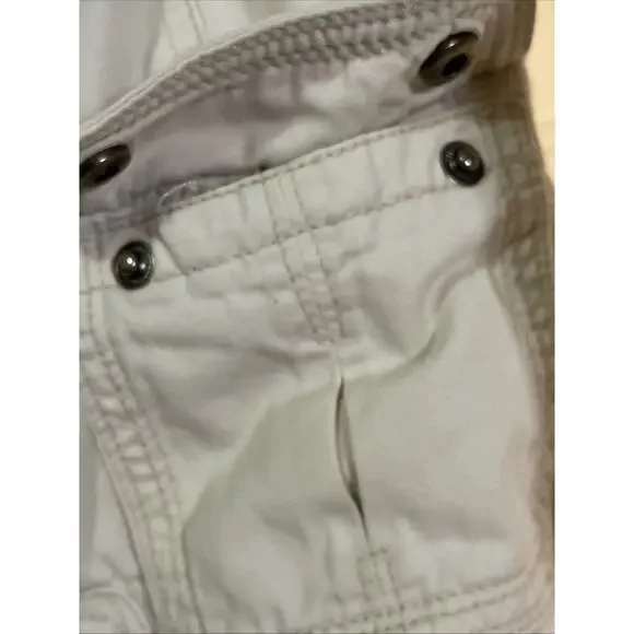 Abercrombie & Fitch Parka Jacket Coat Women’s Medium Lined Faux Fur Trim Hooded - Picture 6 of 16